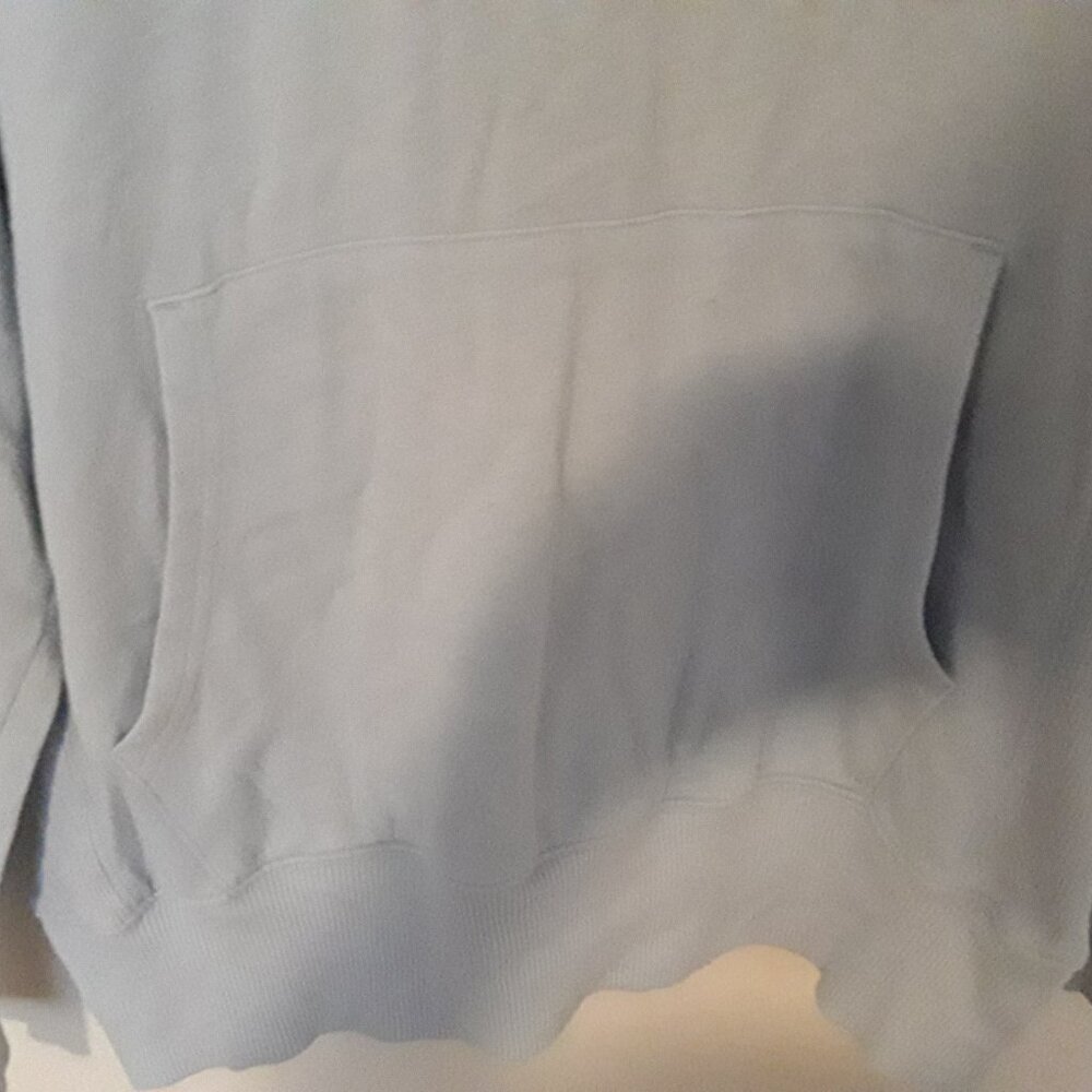Tha Lounge Life womens medium lavender drawstring hoodie sweatshirt w/fr pockets - Picture 5 of 7